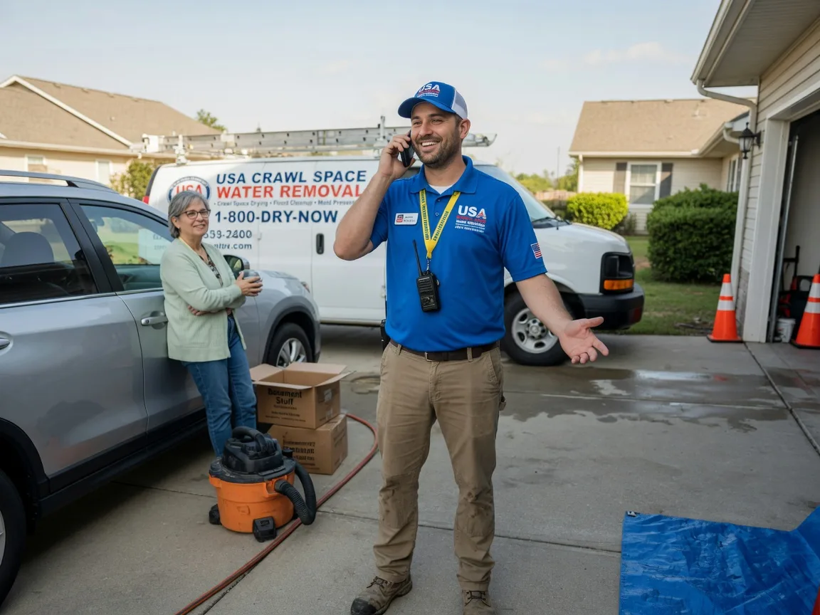 Crawl Space Water Removal Vandalia, MO FAQs
